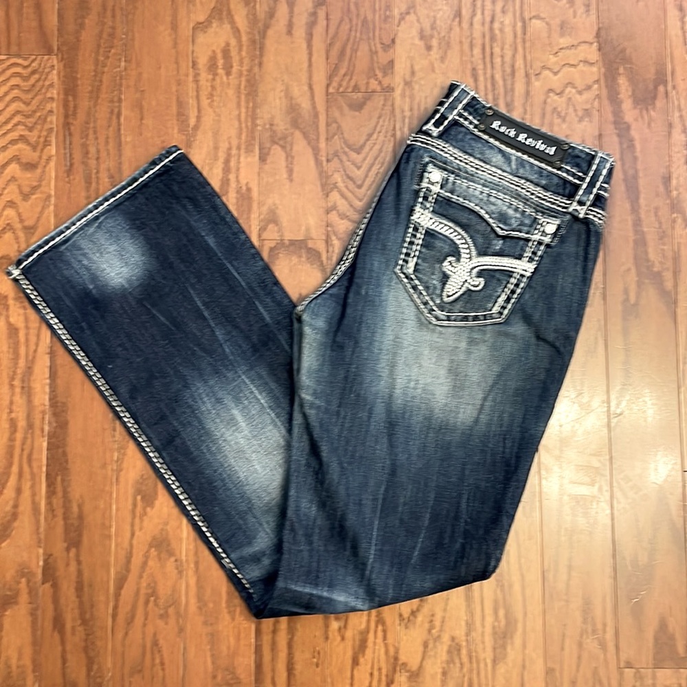 Rock Revival Vivian East Boot jeans.